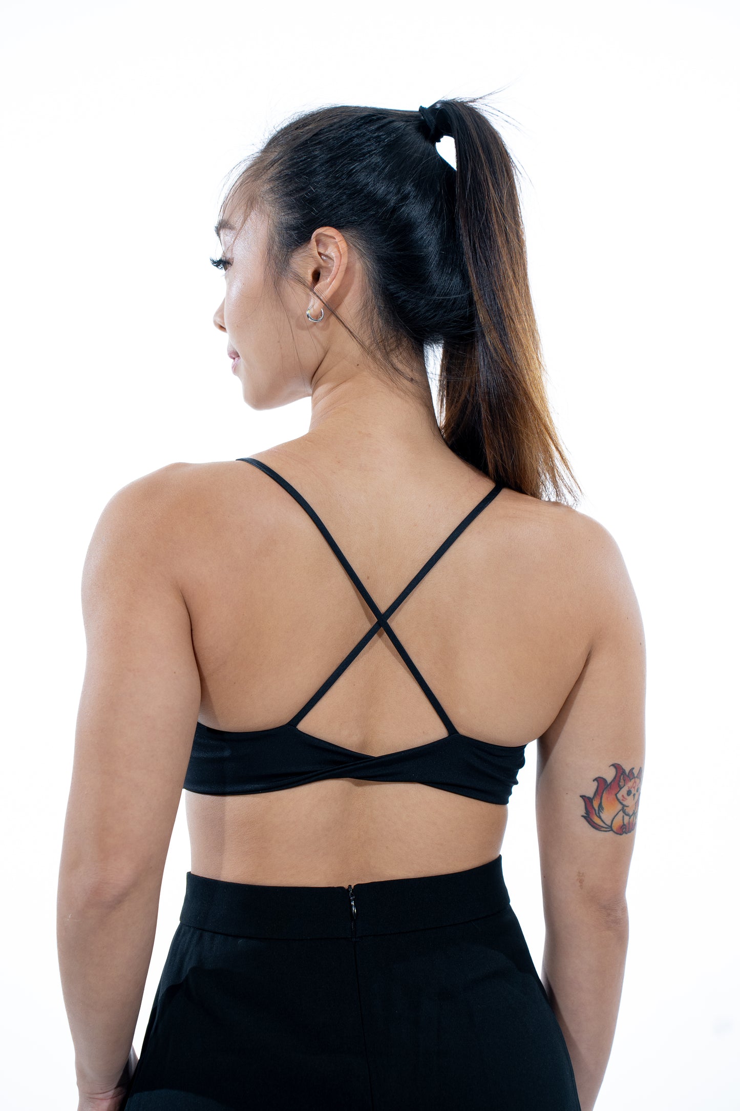 Flow X Sports Bra - Black