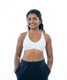 Flow X Sports Bra - White