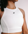 The Halo Ribbed Crop - Heaven
