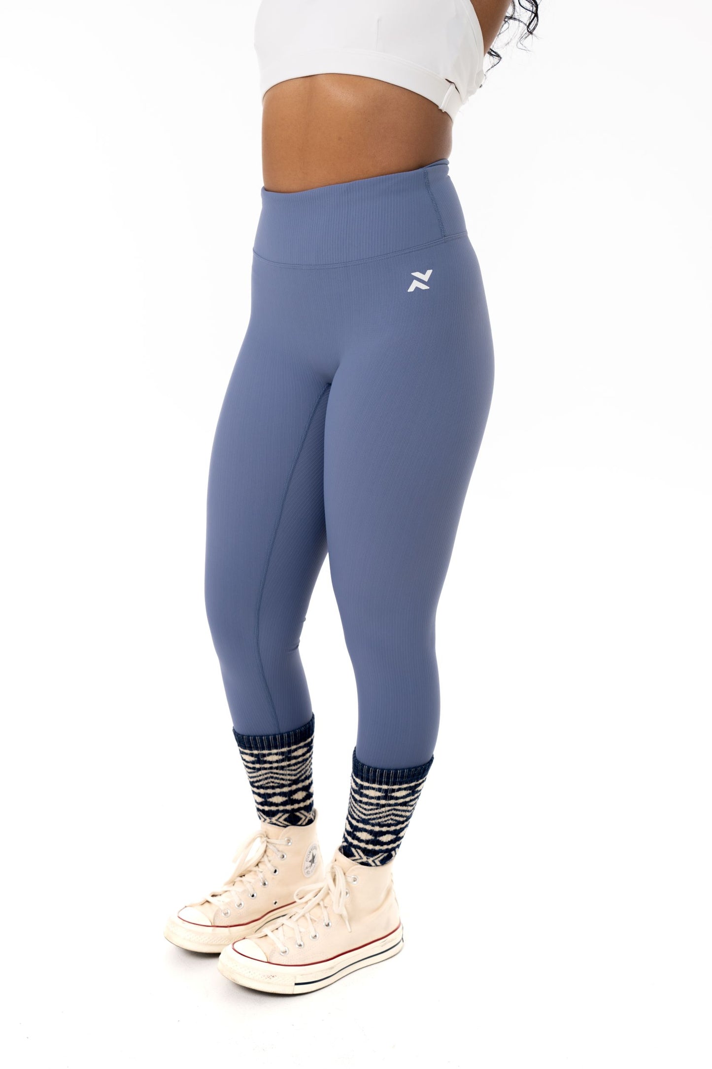 Mellow Scrunch Leggings: Cloudburst