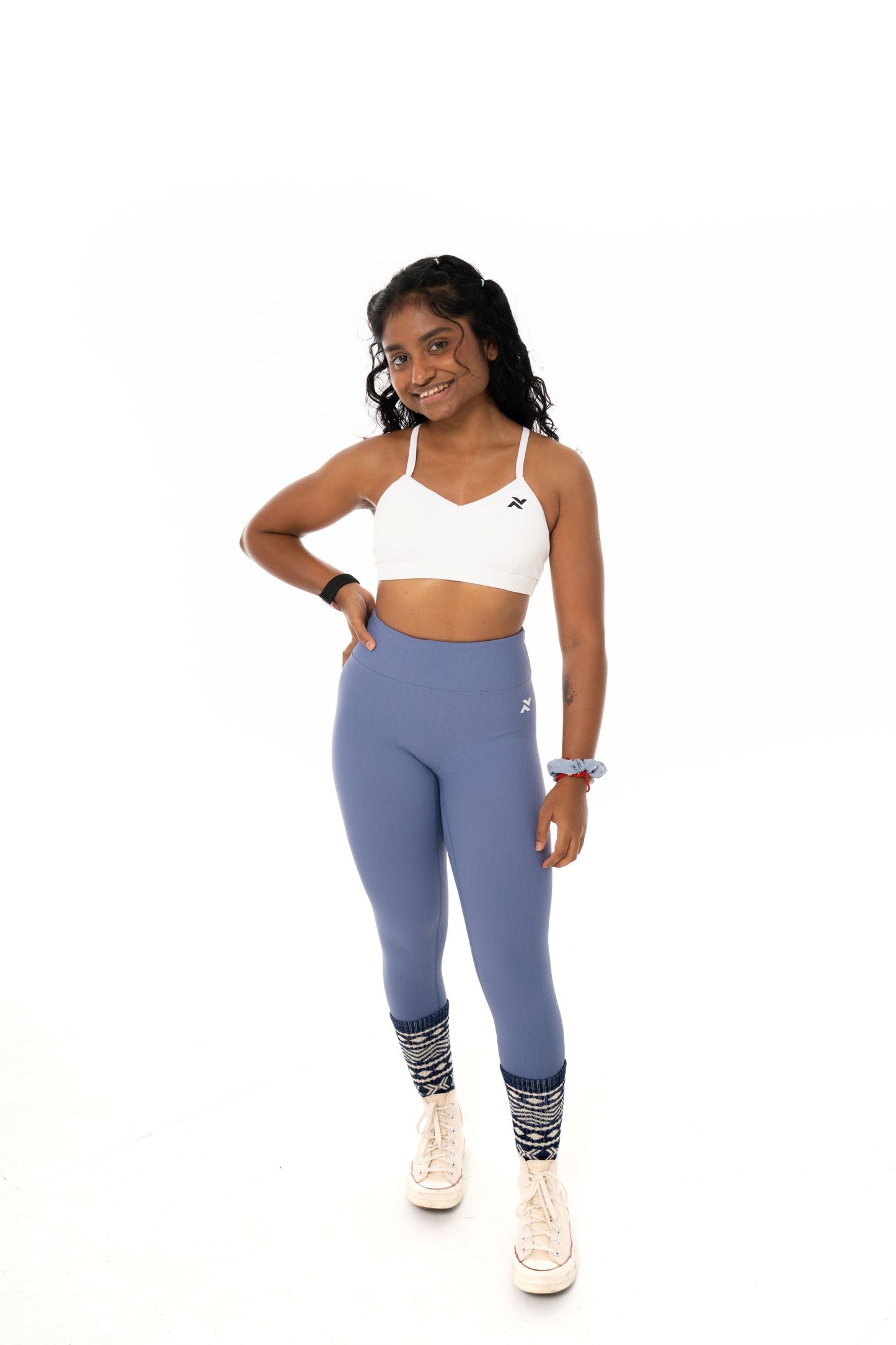 Mellow Scrunch Leggings: Cloudburst