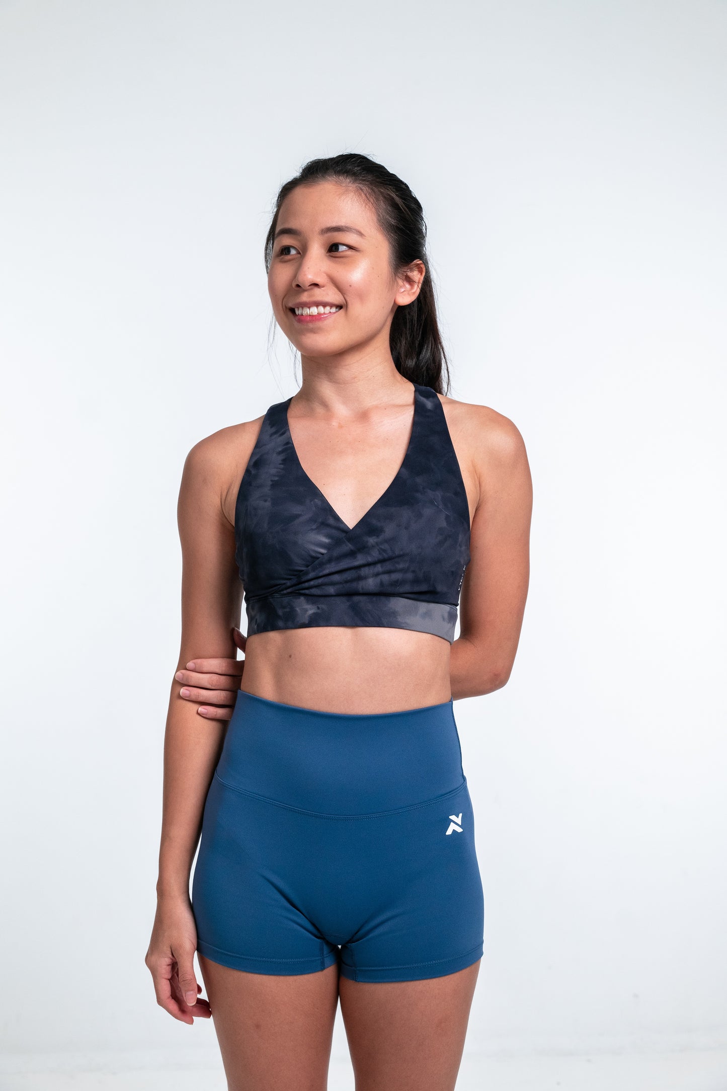 The Renewal High-Waisted Training Shorts: Space