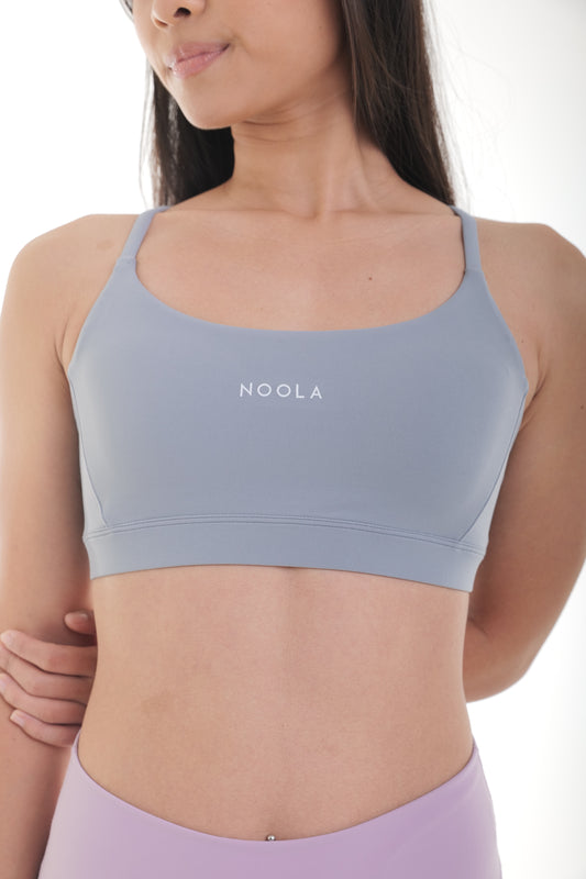 Colorfulkoala Women's Spaghetti Strap Sports Bra Longline Padded Workout  Crop Tank Tops, Lilac Blue, XS: Buy Online at Best Price in Egypt - Souq is  now
