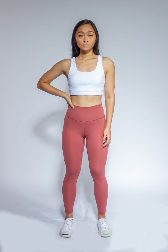 The Noola Classic Legging: Buff Pink