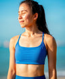 Sara Crossover Bra - Ocean